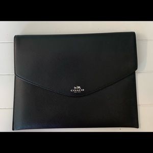 Coach Black ipad Case
